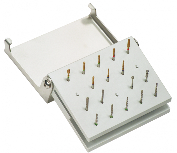 Bohrerständer für Instrumente mit FG Schaft 4056 – NTI-Kahla, Bohrerständer