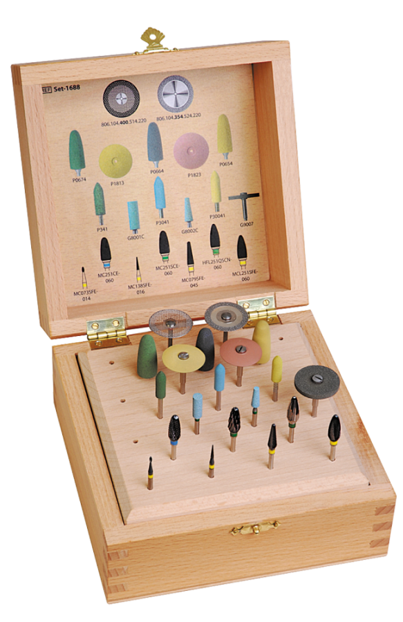 Master Tray Set SET-1688 – NTI-Kahla, Abdrucklöffel