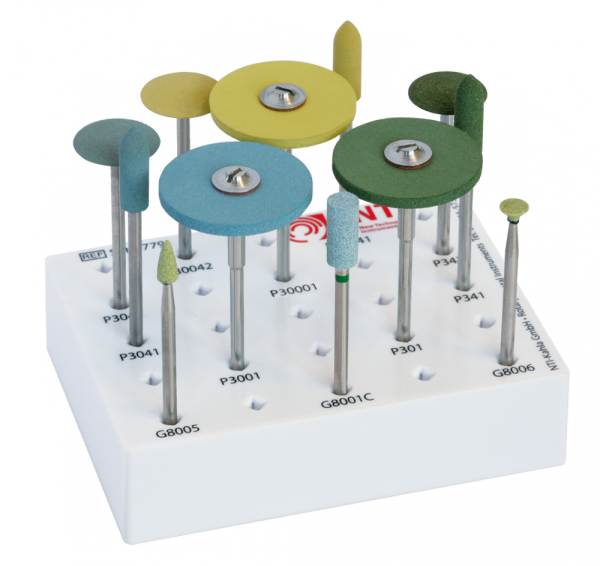 CEREC® Set zum Bearbeiten und Polieren SET-1779 – NTI-Kahla, Polierer