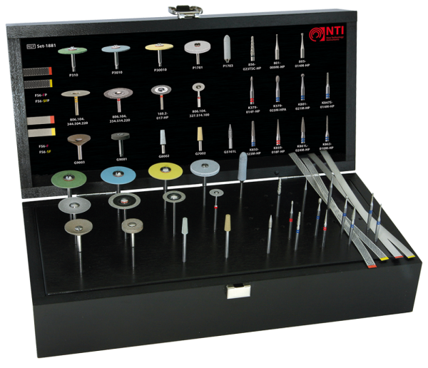 Lithium-Disilikat-Keramik-Bearbeitungsset SET-1881 – NTI-Kahla, Polierer