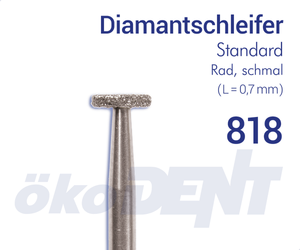 Standard-Diamant 818 - Rad, schmal
