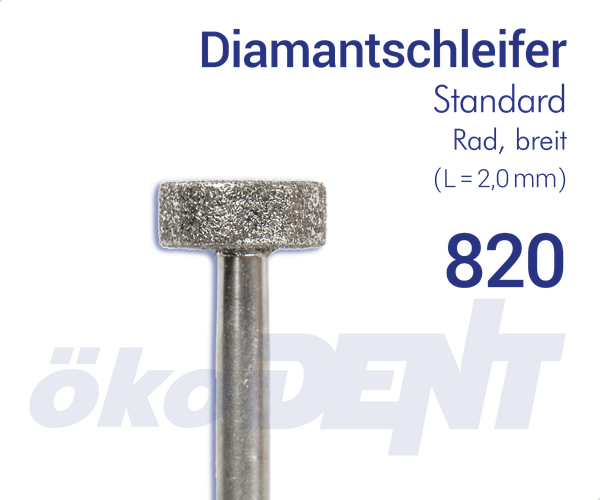 Standard-Diamant 820 - Rad, breit