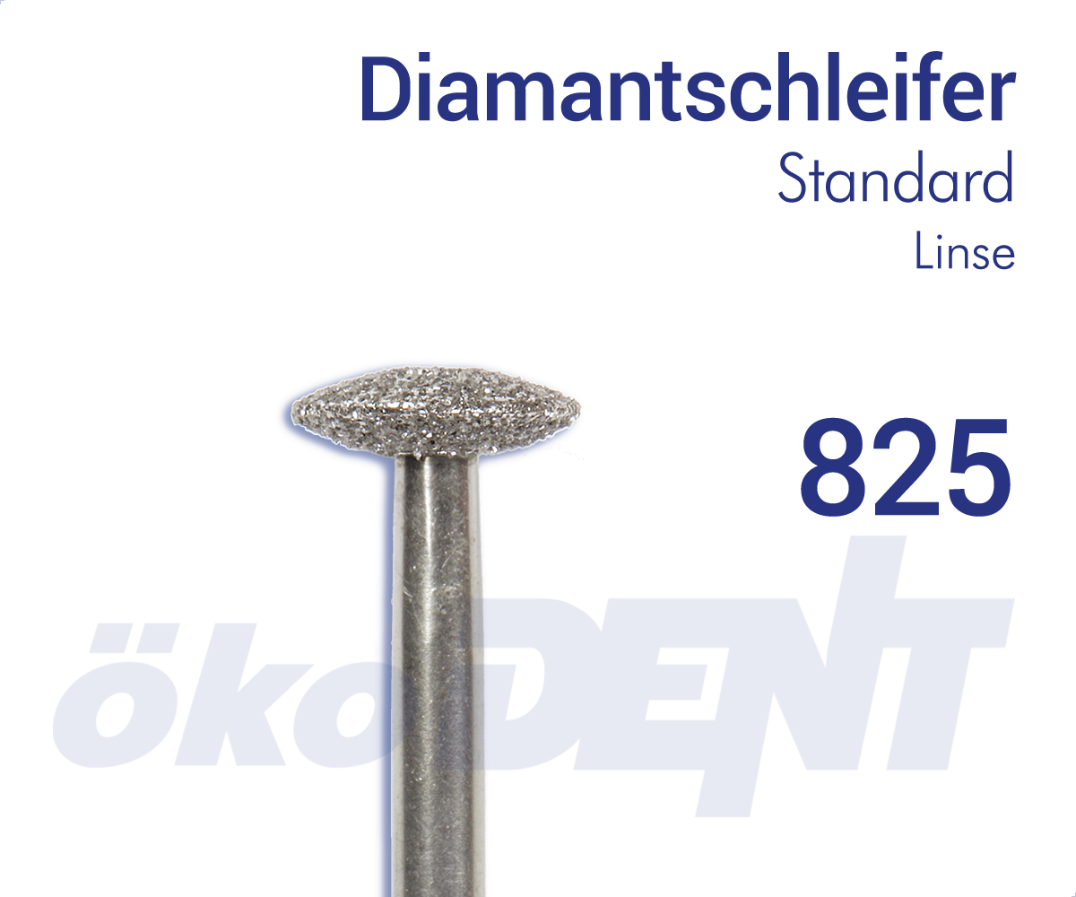 Standard-Diamant 825 - Linse – ökoDENT, Diamanten