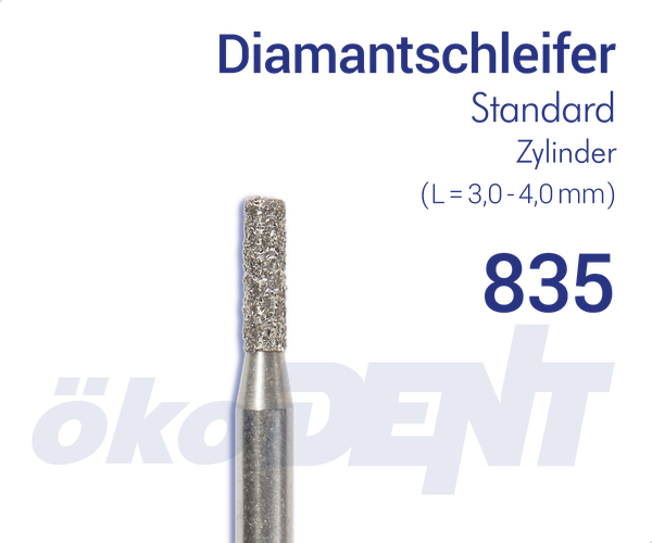 Standard-Diamant 835 - Zylinder