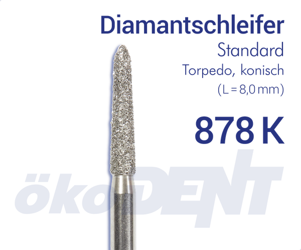 Standard-Diamant 878K - Torpedo, konisch