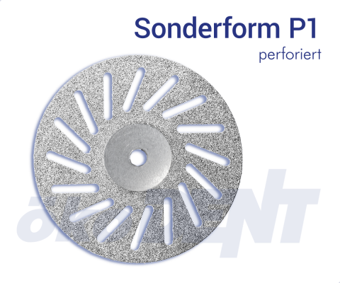 Sonderform P1 - perforiert