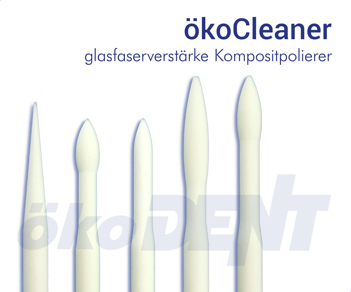 ökoCleaner - glasfaserverstärkte Kompositpolierer – ökoDENT, Polierer