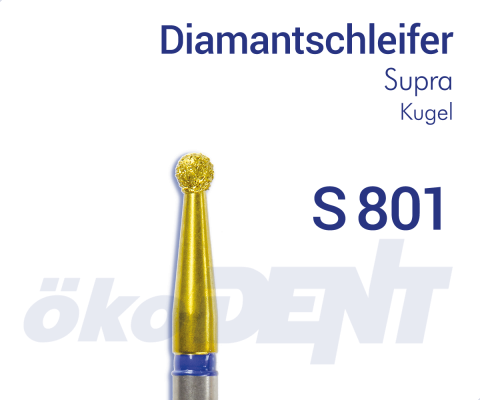 Supra-Diamant S801 - Kugel – ökoDENT, Diamanten