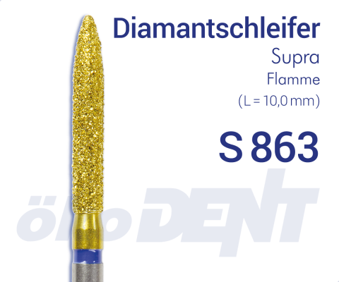 Supra-Diamant S863 - Flamme – ökoDENT, Diamanten