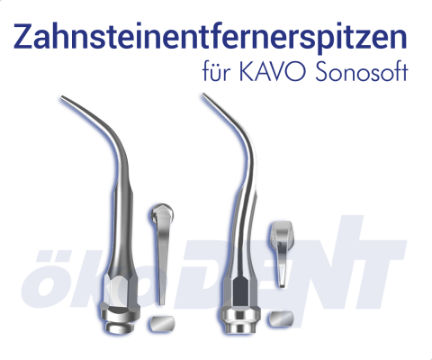 Zahnsteinentfernerspitzen (KAVO Sonosoft kompatibel) – ökoDENT, Ultraschallgeräte