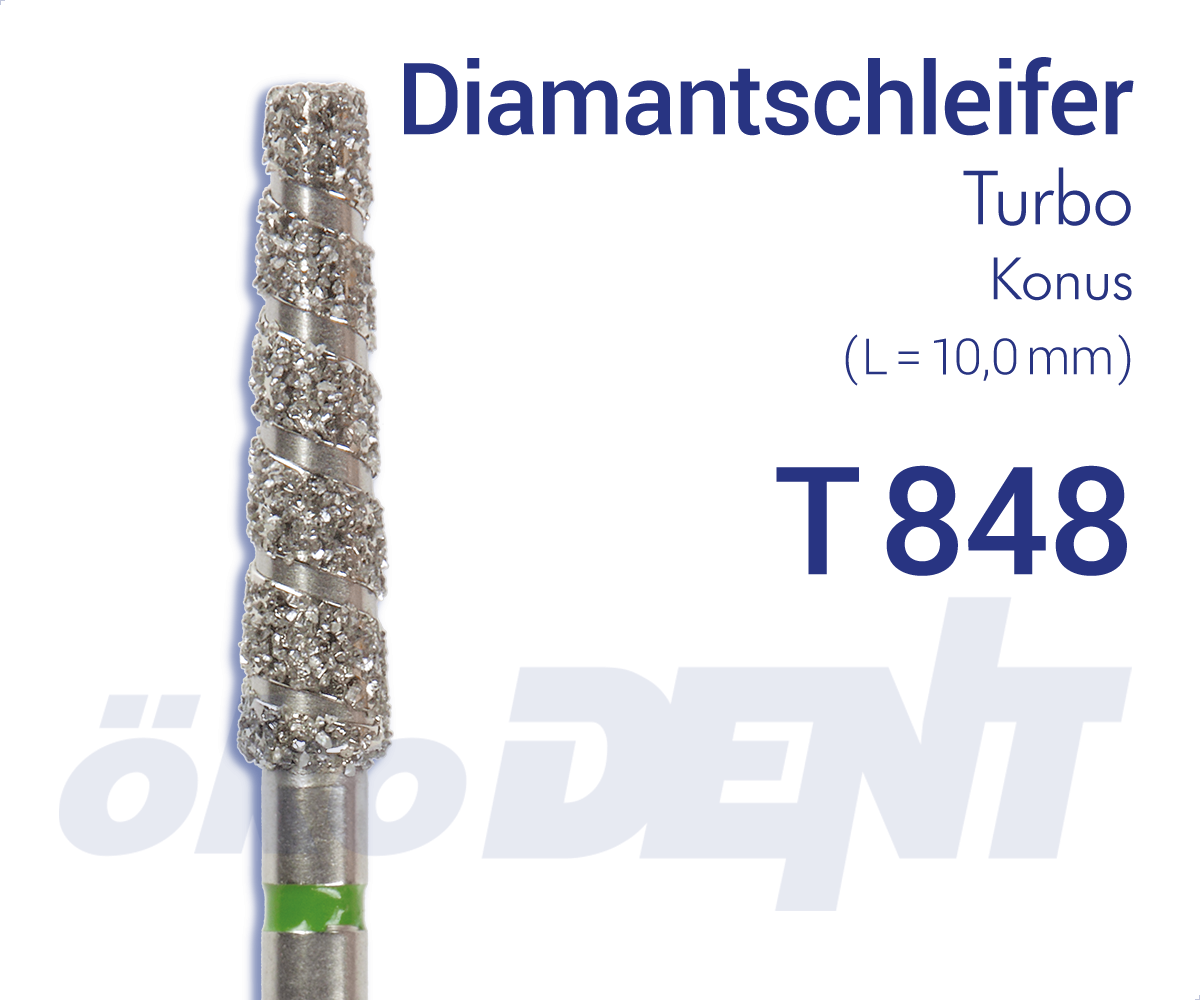 Turbo-Diamant T848 - Konus – ökoDENT, Diamanten