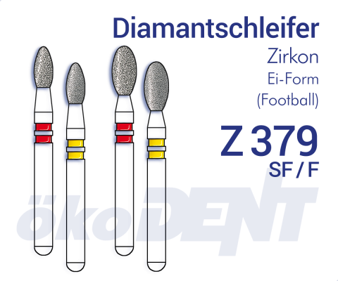 ZIRKON-Diamantschleifer Z379 – ökoDENT, Diamanten