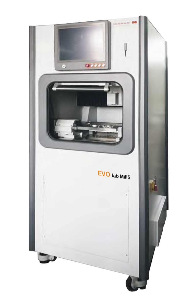 EVO labMill5 – orangedental, Fräs- und Schleifmaschinen
