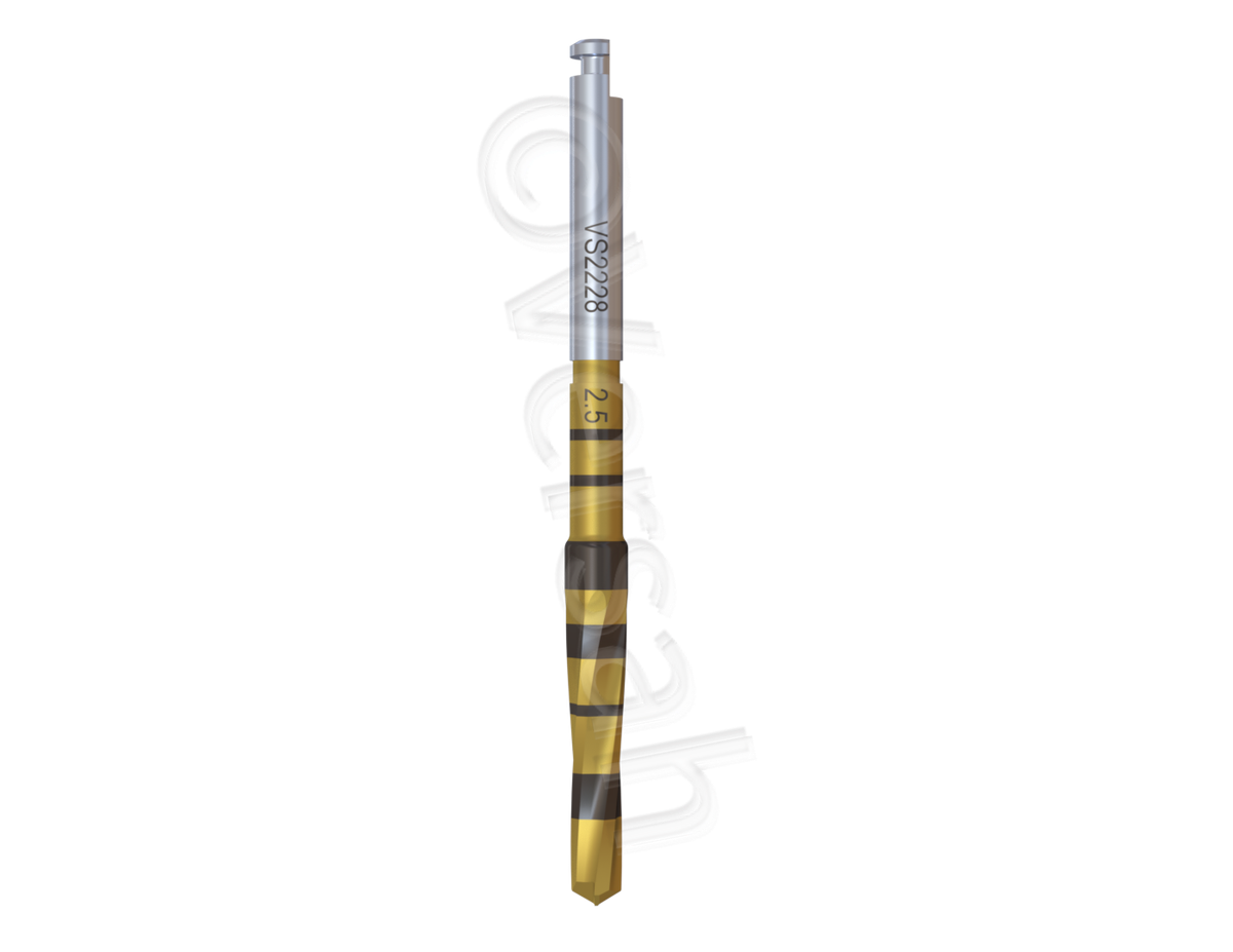 DENSAH® Bur-G3 VS2228 (2.5mm) – Osteogenics, Systemunabhängige Instrumente und Zubehör