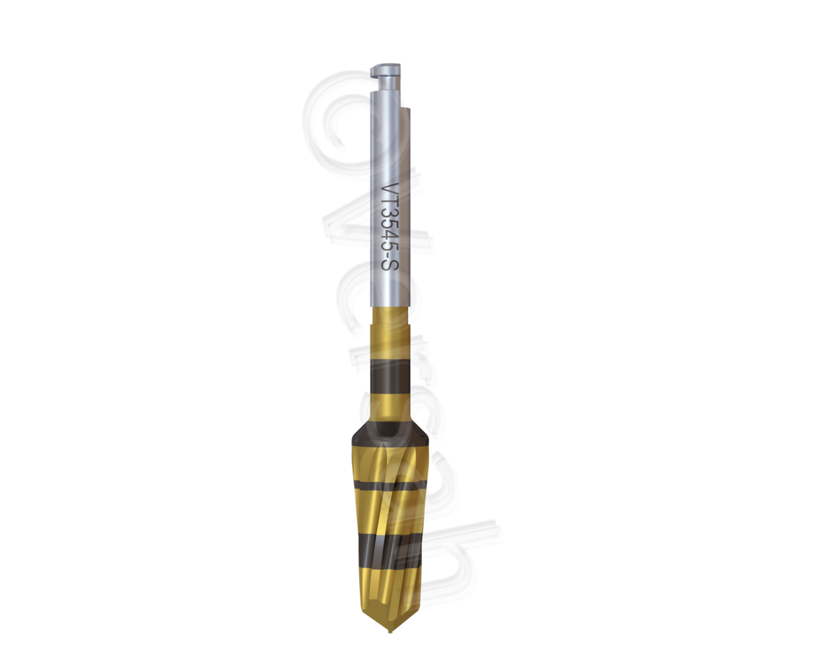 Short DENSAH® Bur-G3 VT3545-S – Osteogenics, Instrumente / Zubehör