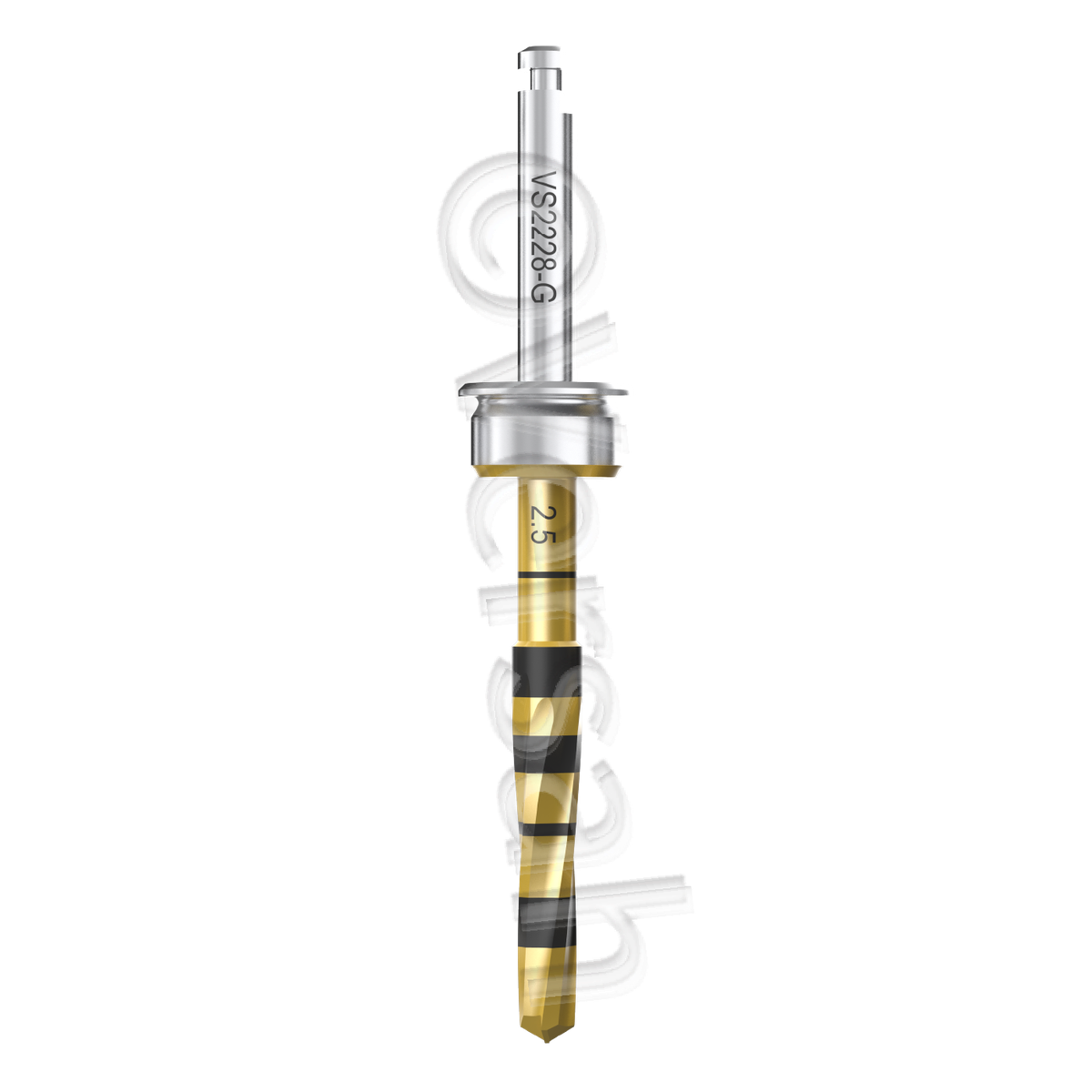 Guided DENSAH® Bur- VS2228-G (2.5mm) – Osteogenics, Knochenfräser - Bohrer Hartmetall