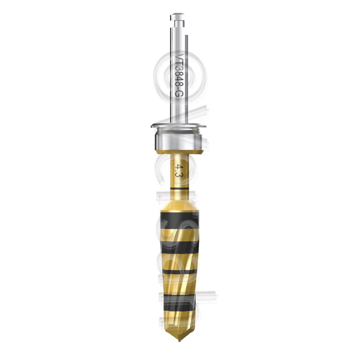 Guided DENSAH® Bur- VT3848-G (4.3mm) – Osteogenics, Sonstige chirurgische Instrumente