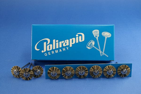 Miniaturbürsten mit Handstück, Borste extrahart, Ø 19 mm, 114/19 mm H, 12 Stück MBH 14 200