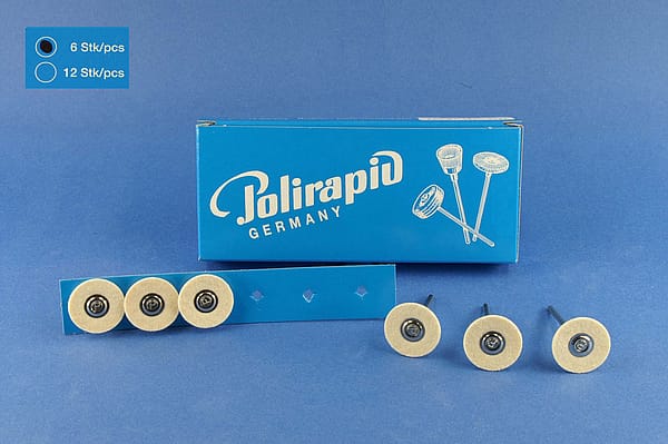 No. 61 H – POLIRAPID – DR. MONTEMERLO GMBH & CO KG, Polierbürsten, Schwabbeln