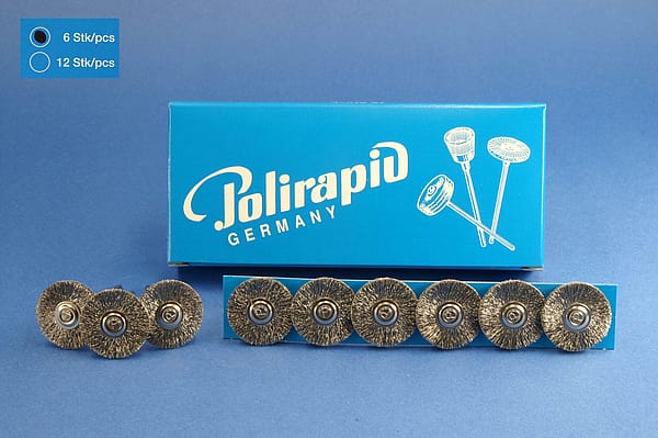 116/23 mm H S08 – POLIRAPID – DR. MONTEMERLO GMBH & CO KG, Polierbürsten, Schwabbeln