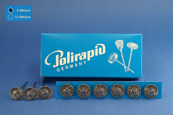 116/17 mm H S08 – POLIRAPID – DR. MONTEMERLO GMBH & CO KG, Polierbürsten, Schwabbeln