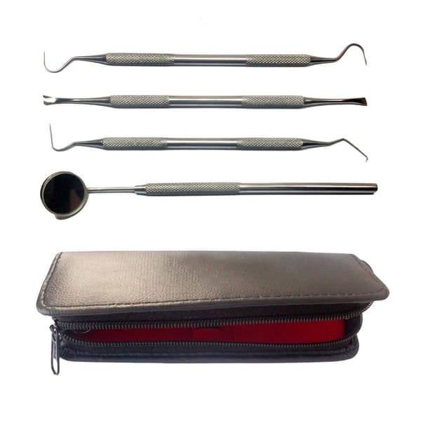 Zahndentalhygiene-Set, 4-teilig