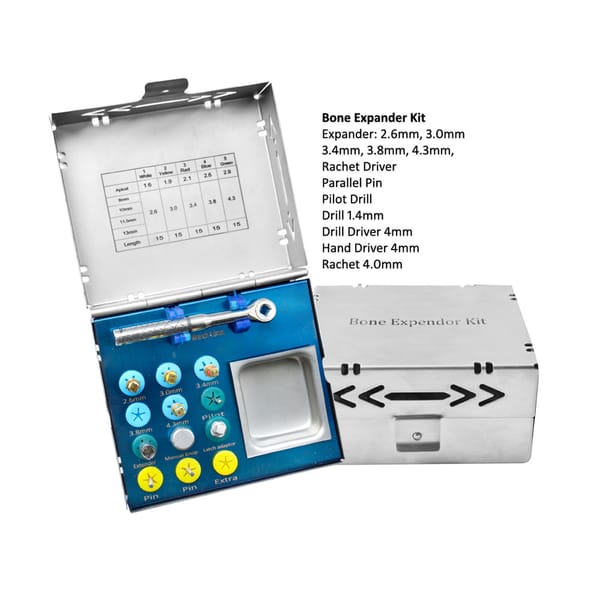 Knochenexpander-Set – Präzisions-Dentalchirurgisches Instrumentenset