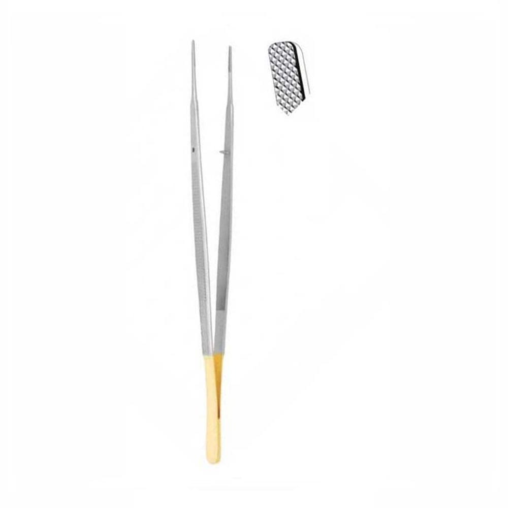 Gewebezange TC, Gerald, anatomisch, 180 mm – Precision Dental, Chirurgische Instrumente