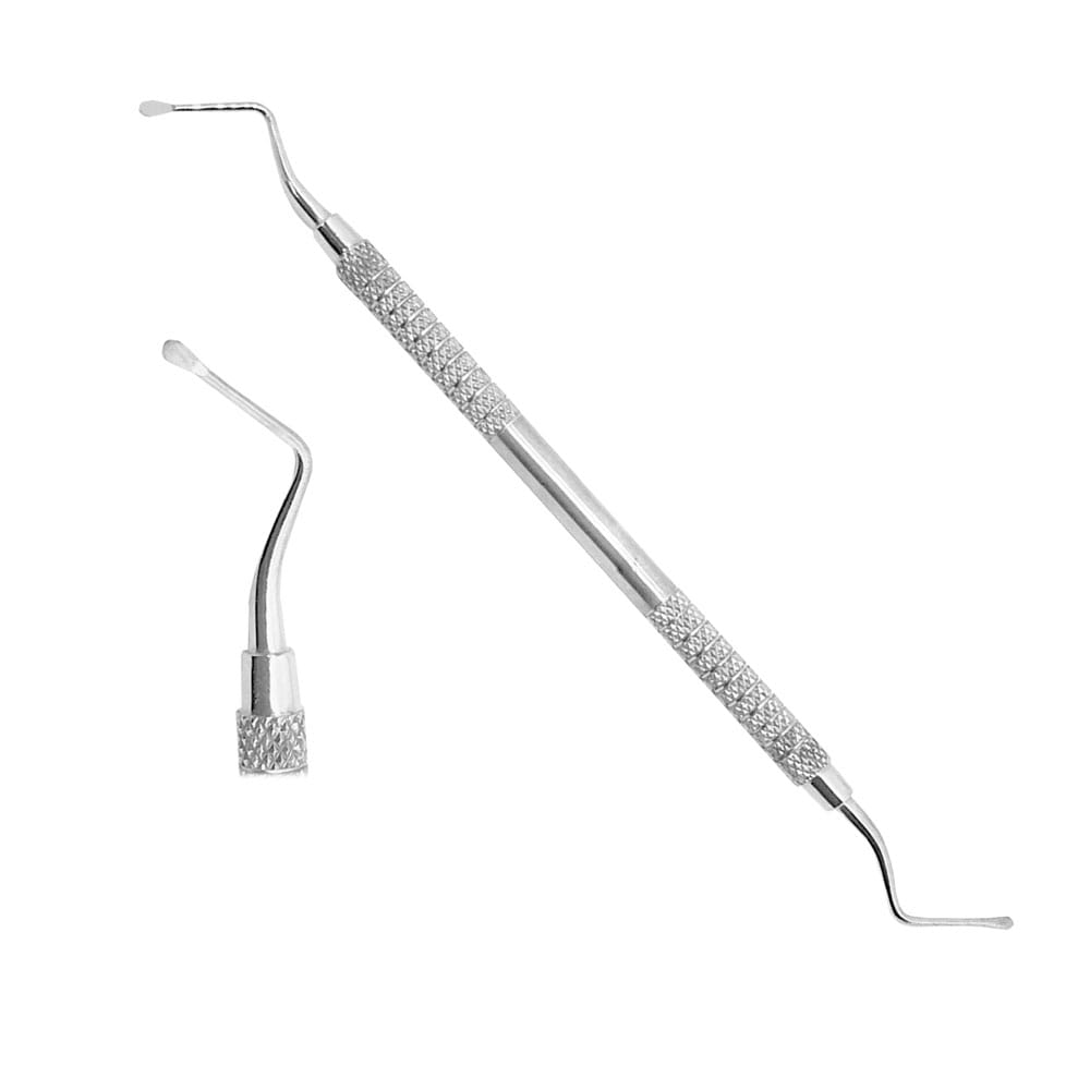 Lucas Knochenlöffel 2 mm, ungezahnt – Precision Dental, Chirurgische Instrumente