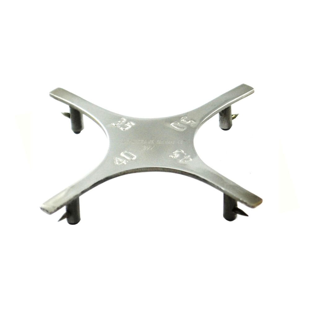 Zahnärztliche kieferorthopädische Bracket-Positionierlehre in Sternform – Precision Dental, Zangen