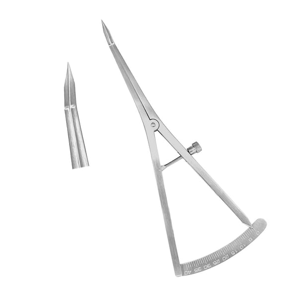 Castroviejo-Messzirkel 17 cm CVD