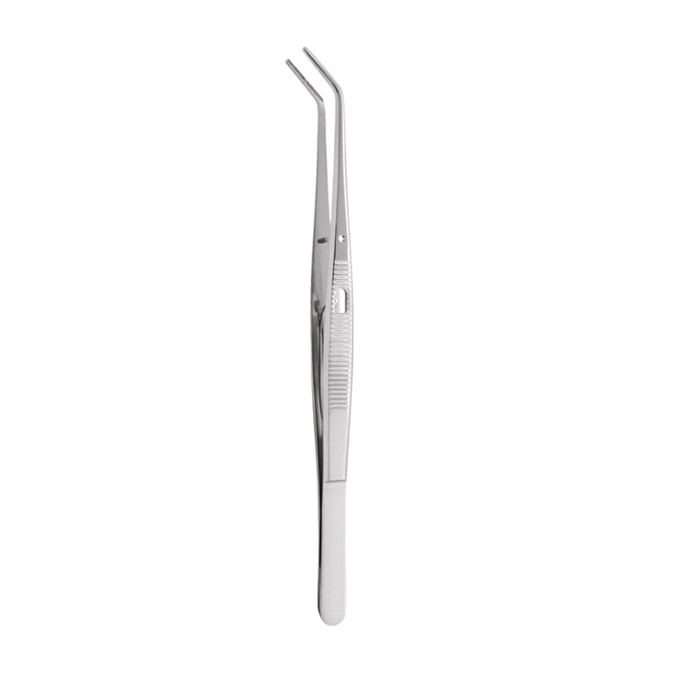 Endo Cotton Pliers Angled, Locking, 15cm – Precision Dental, Zubehör für Wurzelbehandlung