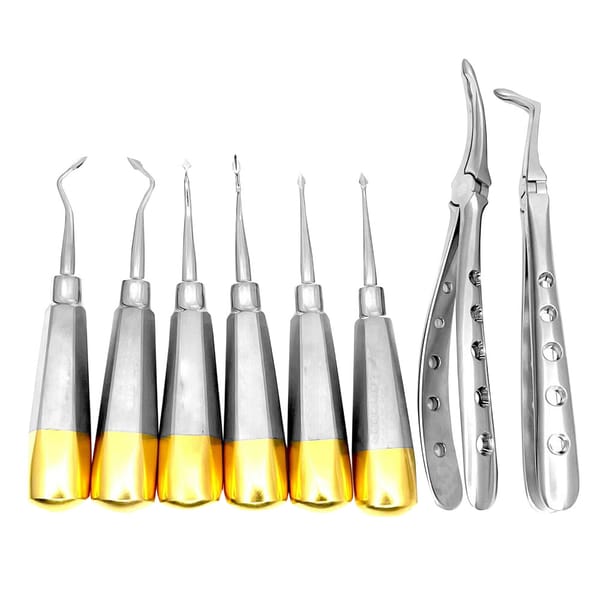 SPADE ROOT TIP KIT – 6 Elevatoren und 2 Wurzelzangen