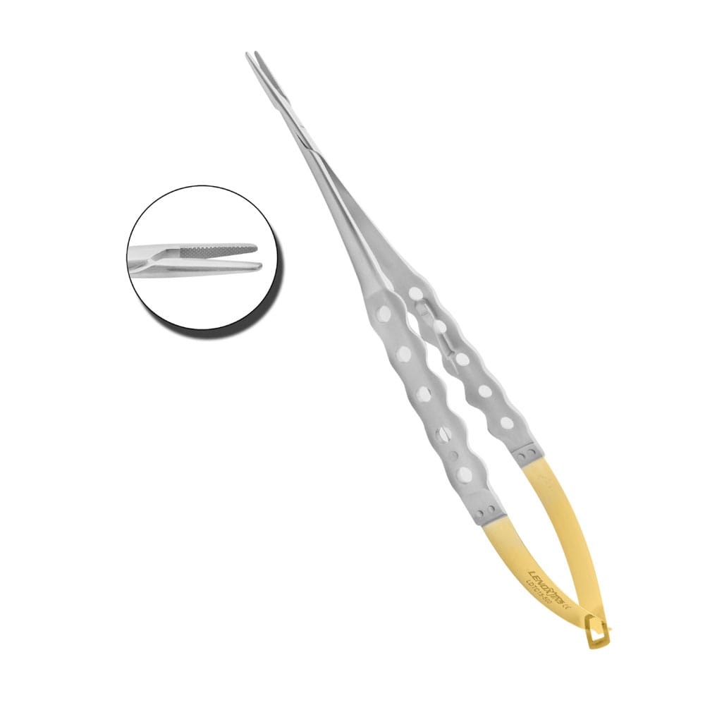 Castro-Viejo Needle Holder Twist Joint, Straight 18cm – Precision Dental, Chirurgische Instrumente