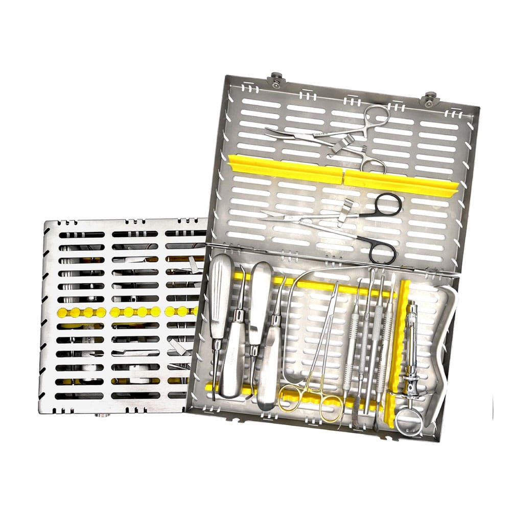 Weisheitszahn-Extraktionsset – Premium-Chirurgieinstrumentenset zur Weisheitszahnentfernung – Precision Dental, Extraktionszangen