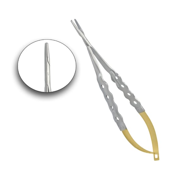 Castro-Viejo Needle Holder Twist Joint, Straight 16cm TC