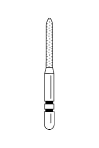 248.8 - Bevel-End Cylinder – Premier Dental, Diamanten
