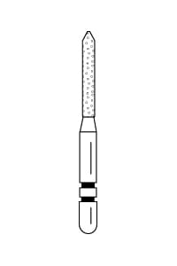 250.8 - Bevel-End Cylinder – Premier Dental, Diamanten