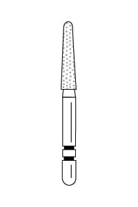 770.8 – Round-End Taper – Premier Dental, Diamanten