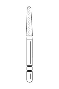 L770.8 Long Shank - Round-End Taper