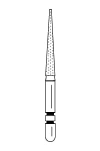 700.11 - Flat-End Taper – Premier Dental, Diamanten