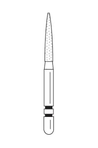 L260.8 Long Shank – Flame – Premier Dental, Diamanten