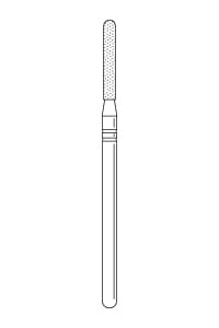 X590.12 - Parallel Cylinder Round-End – Premier Dental, Diamanten