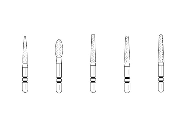 Assorted ShortCut™ 5-pack 2015502 – Premier Dental, Diamanten
