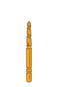Gold-Plated Curettage (GCP™) 2007.8GC – TS2000™