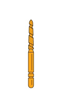 Gold-Plated Curettage (GCP™) 2007.9GC TS2000™