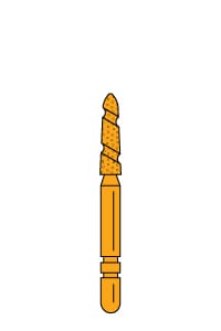Gold-Plated Curettage (GCP™) 2008.7GC TS2000™