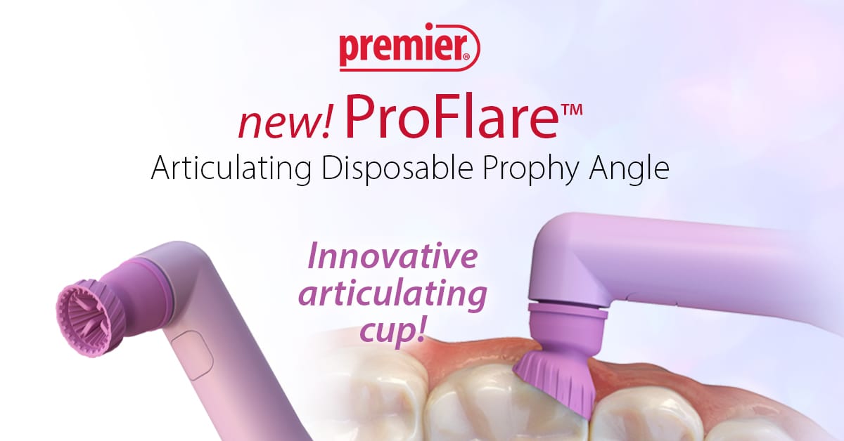 ProFlare™ Articulating Disposable Prophy Angle – Premier Dental, Prophylaxe-Polierer