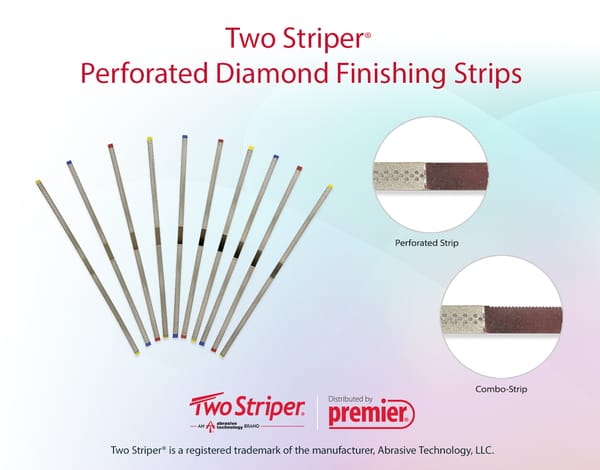 Perforated Diamond Finishing Strips 300 Medium