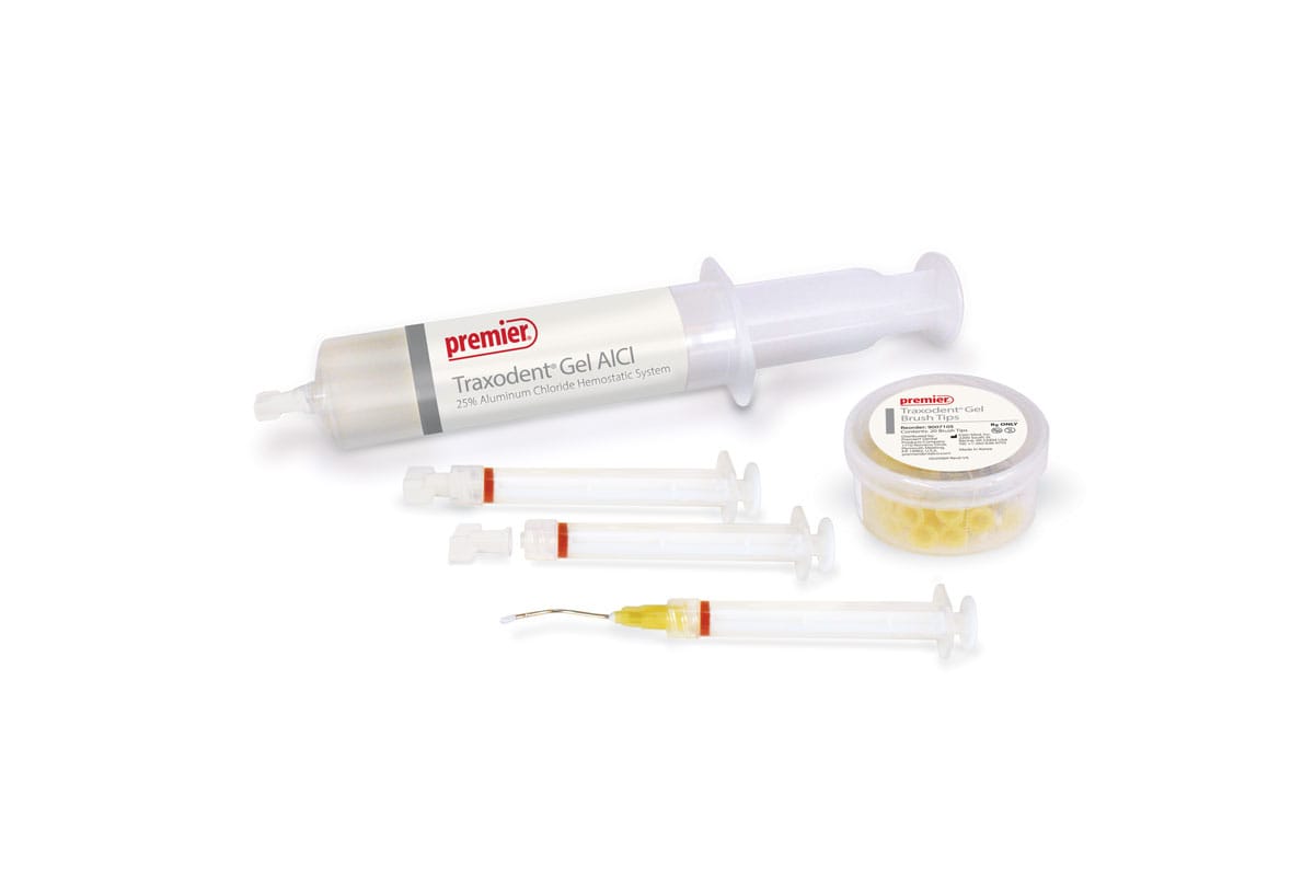 Traxodent Gel AlCl – Premier Dental, Retraktionsfäden / -ringe
